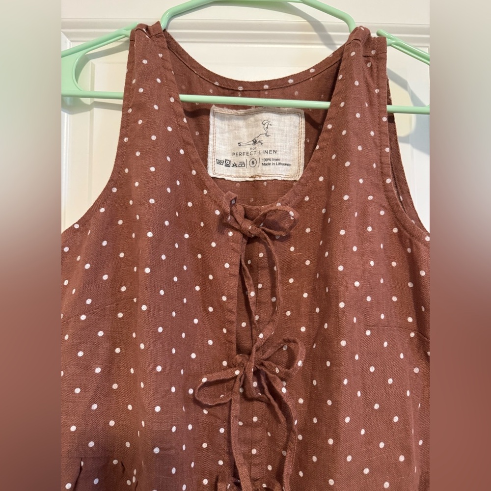 NPL New Edam dress in polka dot small - Picture 2 of 10